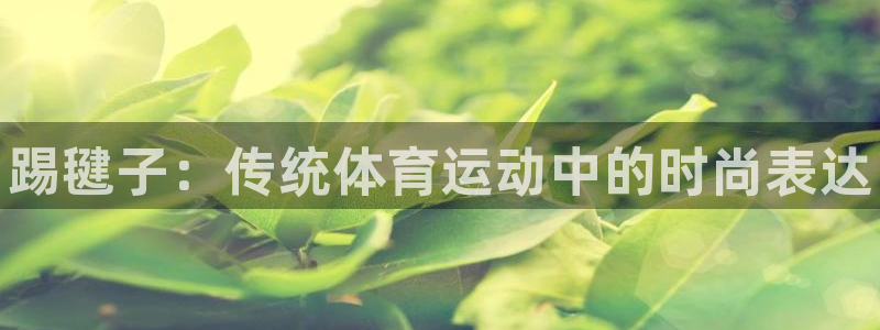 yy易游官方正版app娱乐网站：踢毽子：传统体育运动